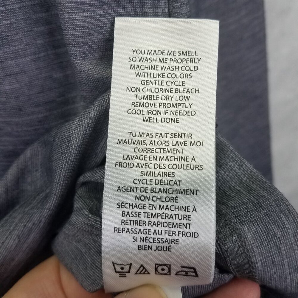 Performance Men’s Gray Quarter-Zip Pullover - Picture 12 of 16